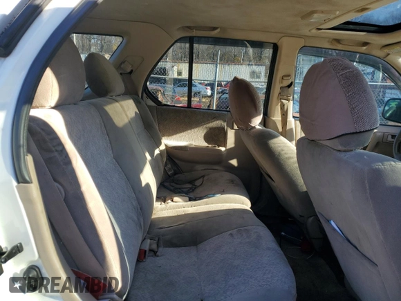 2001 Isuzu Rodeo S with VIN 4S2CK58W414338481, listed as a Copart auction lot 80849314 with 109,036 mi miles and Salvage Title. Bid and sale history available at DreamBid. Image 11.