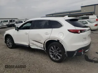 2023 Mazda CX-9 Carbon Edition with VIN JM3TCBDYXP0630514, listed as a Copart auction lot 46869765 with 14,410 mi miles and Salvage Title. Bid and sale history available at carsss.com. Image 2.