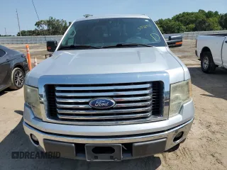 2011 Ford F-150 XL with VIN 1FTEW1CM3BFB68837, listed as a Copart auction lot 51738433 with 160,364 mi miles and Salvage Title. Bid and sale history available at carsss.com. Image 5.