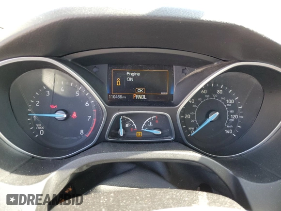 2015 Ford Focus SE with VIN 1FADP3F26FL253098, listed as a Copart auction lot 55185435 with 110,466 mi miles and Clean Title. Bid and sale history available at carsss.com. Image 9.