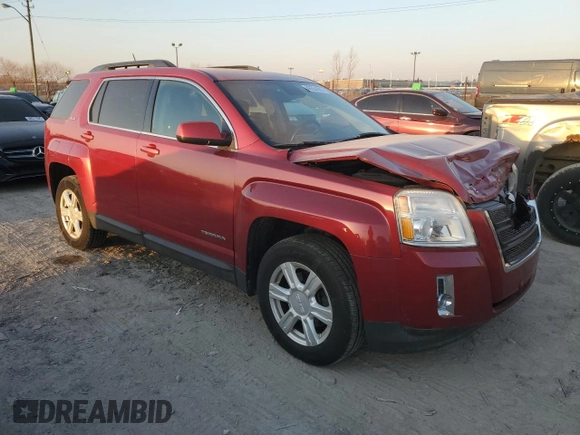2015 GMC Terrain SLE with VIN 2GKFLRE3XF6101432, listed as a Copart auction lot 48554595 with 181,327 mi miles and Salvage Title. Bid and sale history available at carsss.com. Image 4.