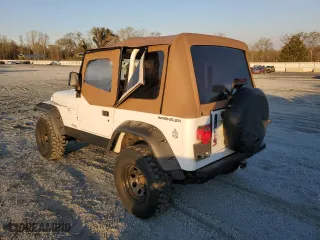 1994 Jeep Wrangler S with VIN 1J4FY19P7RP458156, listed as a Copart auction lot 50180485 with 167,155 mi miles and Salvage Title. Bid and sale history available at carsss.com. Image 2.