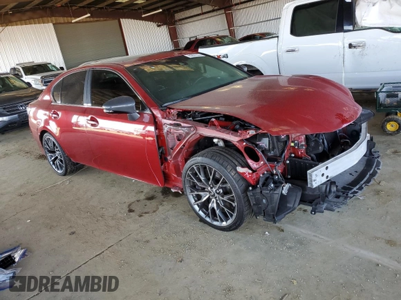 2016 Lexus GS F F z VIN JTHBP1BL5GA000998, wystawiony jako Copart lot #82873574 z przebiegiem 30 140 mil mil oraz Szkody całkowita. Historia ofert i sprzedaży dostępna na DreamBid. Obrazek 4.