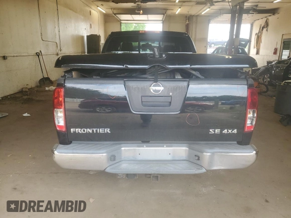 2010 Nissan Frontier SE with VIN 1N6AD0CW8AC428968, listed as a Copart auction lot 59708725 with 151,056 mi miles and Salvage title. Bid and sale history available at DreamBid. Image 6.
