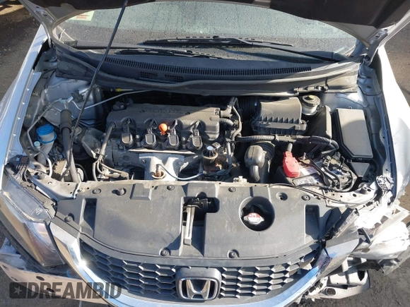 2015 Honda Civic Sedan LX with VIN 19XFB2F53FE008578, listed as a IAAI auction lot 41918815 with 93,860 mi miles. Bid and sale history available at carsss.com. Image 10.