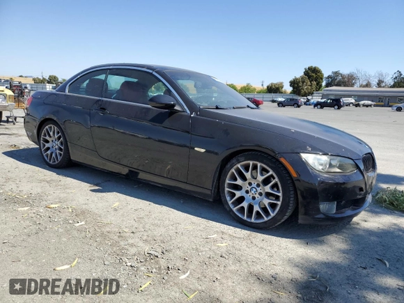 2008 BMW 3 Series 328i with VIN WBAWR33588P153721, listed as a Copart auction lot 62384695 with 119,304 mi miles and Salvage title. Bid and sale history available at DreamBid. Image 4.