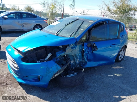 2017 Ford Fiesta SE with VIN 3FADP4EJ1HM121592, listed as a IAAI auction lot 41897292 with 153,108 mi miles. Bid and sale history available at carsss.com. Image 16.