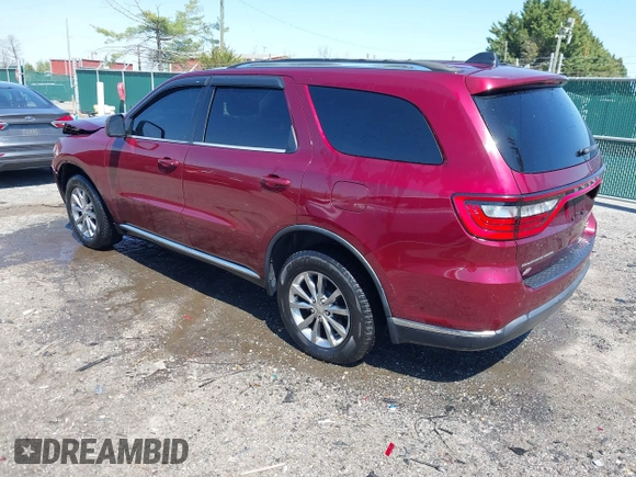 2018 Dodge Durango SXT with VIN 1C4RDJAG2JC133887, listed as a IAAI auction lot 41919409 with 98,692 mi miles and . Bid and sale history available at DreamBid. Image 3.