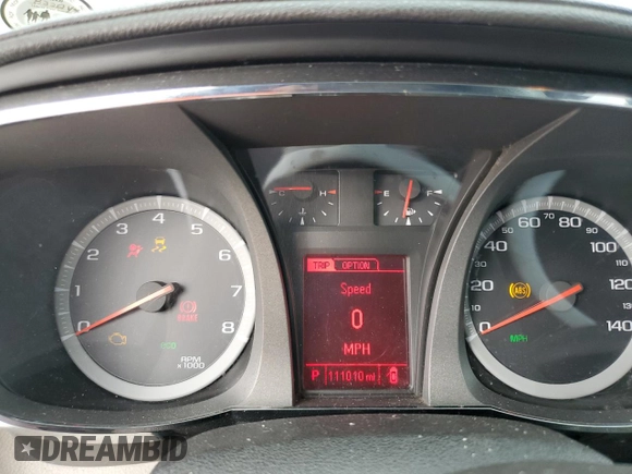 2014 GMC Terrain SLE with VIN 2GKFLVEKXE6133053, listed as a Copart auction lot 62890065 with 111,010 mi miles and Clean title. Bid and sale history available at DreamBid. Image 9.