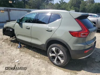 2025 Volvo XC40 Plus Bright Theme with VIN YV4L12UE9S2601455, listed as a Copart auction lot 60730115 with 1,344 mi miles and Non repairable. Bid and sale history available at DreamBid. Image 2.