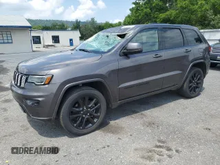 2021 Jeep Grand Cherokee Laredo X with VIN 1C4RJFAG0MC514325, listed as a Copart auction lot 66258445 with 24,931 mi miles and Salvage title. Bid and sale history available at DreamBid. Image 1.