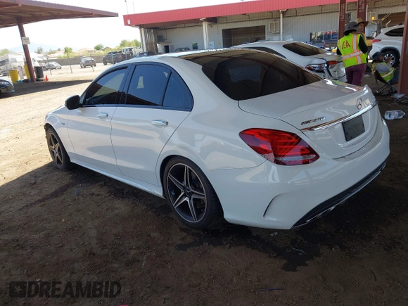 2017 Mercedes-Benz C 43 AMG с VIN 55SWF6EB6HU187598, выставлен на аукционе IAAI как лот 42539960 с пробегом 92 732 миль миль и . История ставок и продаж доступна на DreamBid. Изображение 3.