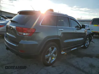 2011 Jeep Grand Cherokee Overland with VIN 1J4RS6GGXBC601757, listed as a Copart auction lot 82770454 with 132,109 mi miles and Salvage Title. Bid and sale history available at DreamBid. Image 3.