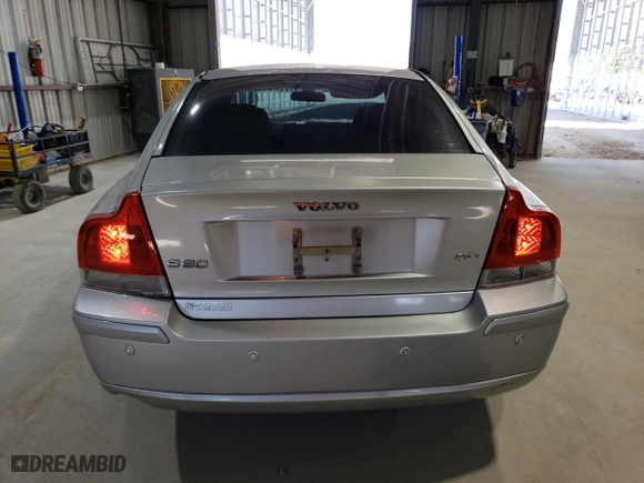 2007 Volvo S60 2.5L Turbo with VIN YV1RS592972614301, listed as a Copart auction lot 52166295 with 242,307 mi miles and Salvage Title. Bid and sale history available at carsss.com. Image 6.