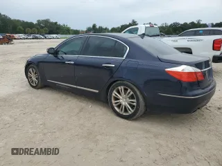 2011 Hyundai Genesis with VIN KMHGC4DF5BU124185, listed as a Copart auction lot 71225784 with 127,638 mi miles and Salvage Title. Bid and sale history available at carsss.com. Image 2.