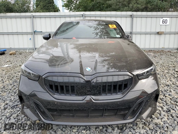 2024 BMW 5 Series 540i xDrive with VIN WBA63FJ0XRCR86553, listed as a Copart auction lot 71661834 with 0 mi miles and Salvage Title. Bid and sale history available at carsss.com. Image 5.