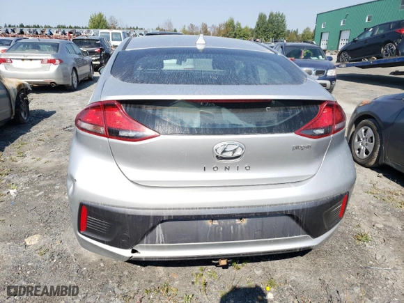 2020 Hyundai Ioniq Plug-In Hybrid SE with VIN KMHC65LD1LU232543, listed as a Copart auction lot 70023514 with NaN miles and Non Repairable. Bid and sale history available at carsss.com. Image 6.