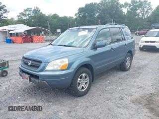 2005 Honda Pilot EX-L z VIN 5FNYF18595B050248, wystawiony jako IAAI lot #42474308 z przebiegiem 311 580 mil mil oraz . Historia ofert i sprzedaży dostępna na DreamBid. Obrazek 6.