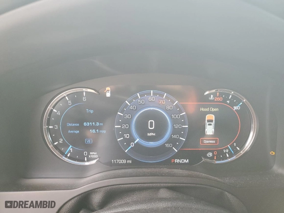 2016 Cadillac Escalade Platinum with VIN 1GYS3DKJ0GR271024, listed as a Copart auction lot 80753884 with 117,009 mi miles and Non Repairable. Bid and sale history available at carsss.com. Image 9.