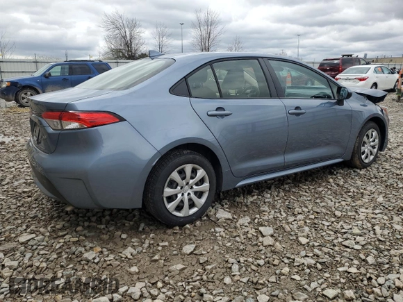 2020 Toyota Corolla LE with VIN JTDEPRAE1LJ039985, listed as a Copart auction lot 55435445 with 114,017 mi miles and Non Repairable. Bid and sale history available at DreamBid. Image 3.