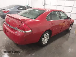 2008 Chevrolet Impala LT with VIN 2G1WC583589170653, listed as a IAAI auction lot 41609927 with 165,533 mi miles and . Bid and sale history available at DreamBid. Image 4.