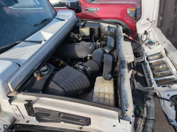2006 Hummer H2 with VIN 5GRGN23U26H121003, listed as a Copart auction lot 74844994 with 0 mi miles and Salvage Title. Bid and sale history available at carsss.com. Image 11.