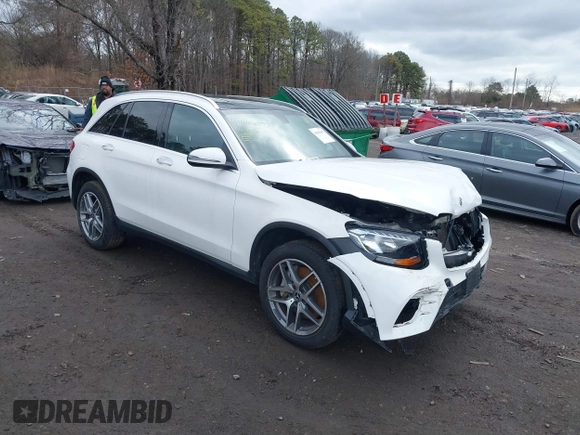 2019 Mercedes-Benz GLC 300 z VIN WDC0G4KB2KV125860, wystawiony jako IAAI lot #41666197 z przebiegiem 66 127 mil mil oraz . Historia ofert i sprzedaży dostępna na DreamBid. Obrazek 1.