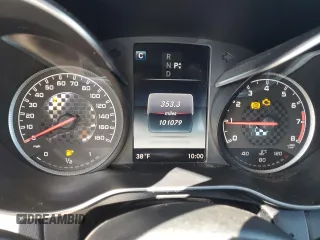2016 Mercedes-Benz C 450 AMG with VIN 55SWF6EB4GU133361, listed as a Copart auction lot 52425485 with 101,079 mi miles and Salvage title. Bid and sale history available at DreamBid. Image 9.