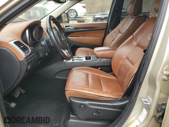 2012 Jeep Grand Cherokee Overland with VIN 1C4RJECT2CC146300, listed as a Copart auction lot 51774655 with 91,947 mi miles and Salvage Title. Bid and sale history available at carsss.com. Image 7.