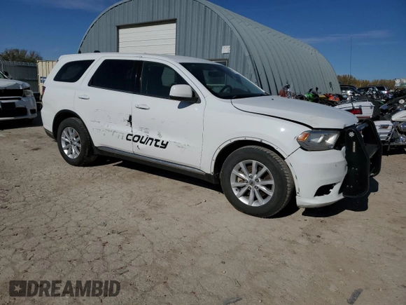 2019 Dodge Durango Special Service with VIN 1C4SDJFT4KC738888, listed as a Copart auction lot 79771624 with 116,281 mi miles and Salvage title. Bid and sale history available at DreamBid. Image 4.
