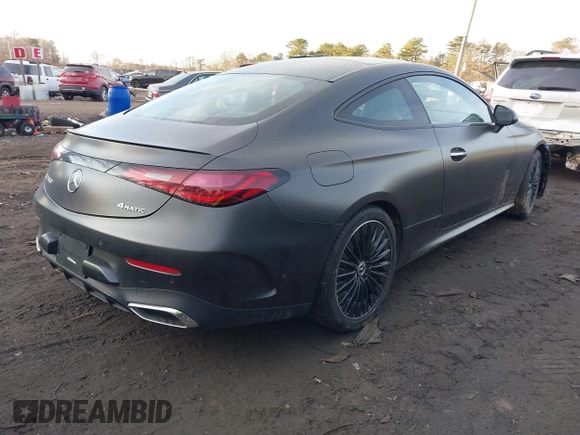 2024 Mercedes-Benz CLE 300 z VIN W1KMJ4HB4RF017993, wystawiony jako IAAI lot #41346524 z przebiegiem 7547 mil mil oraz . Historia ofert i sprzedaży dostępna na DreamBid. Obrazek 4.