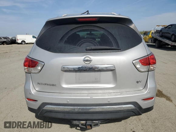 2014 Nissan Pathfinder SL with VIN 5N1AR2MN3EC686421, listed as a Copart auction lot 52896555 with 118,840 mi miles and Salvage title. Bid and sale history available at DreamBid. Image 6.