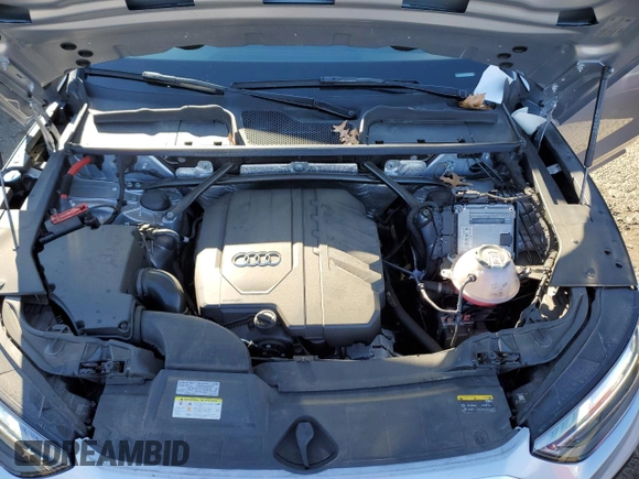 2022 Audi Q5 Premium with VIN WA1ABAFYXN2083220, listed as a Copart auction lot 80867064 with 46,924 mi miles and Salvage title. Bid and sale history available at DreamBid. Image 12.