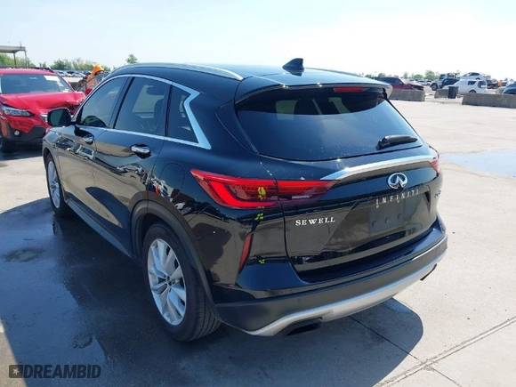 2019 Infiniti QX50 ESSENTIAL with VIN 3PCAJ5M15KF112850, listed as a IAAI auction lot 41978793 with 144,837 mi miles. Bid and sale history available at carsss.com. Image 3.