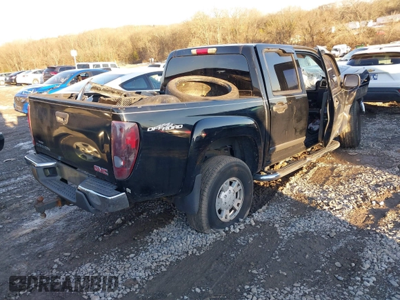 2005 GMC Canyon 1SE SLE Z71 with VIN 1GTDS136858133700, listed as a IAAI auction lot 41310966 with 1 mi miles. Bid and sale history available at carsss.com. Image 4.