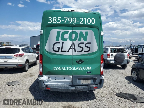 2019 Ford Transit with VIN 1FTYR2XM1KKB03125, listed as a Copart auction lot 58087725 with 101,129 mi miles and Clean title. Bid and sale history available at DreamBid. Image 6.