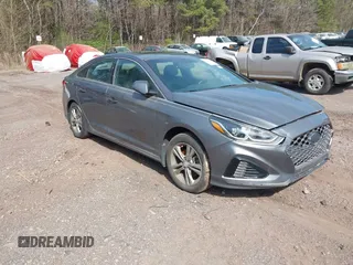2018 Hyundai Sonata SEL with VIN 5NPE34AFXJH707750, listed as a IAAI auction lot 40944679 with 87,773 mi miles and . Bid and sale history available at DreamBid. Image 1.