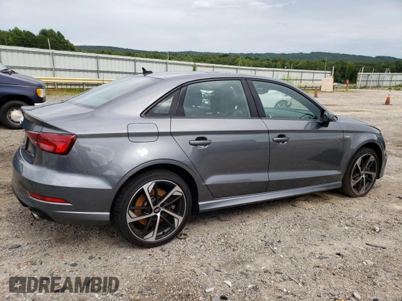 2020 Audi A3 Sedan S line Premium with VIN WAUBEGFF8LA029059, listed as a Copart auction lot 63439263 with 25,737 mi miles. Bid and sale history available at carsss.com. Image 3.