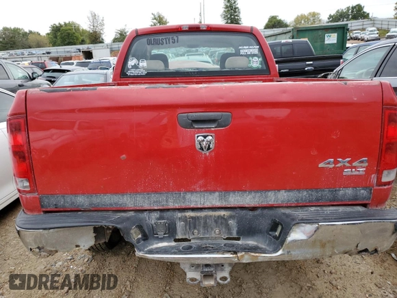 2005 Dodge 1500 SLT with VIN 1D7HU18D75S293403, listed as a Copart auction lot 74101914 with Not Provided miles and Non Repairable. Bid and sale history available at DreamBid. Image 6.