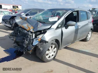 2015 Nissan Versa Note S with VIN 3N1CE2CP9FL421765, listed as a IAAI auction lot 41503191 with 157,474 mi miles. Bid and sale history available at carsss.com. Image 2.