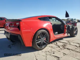 2016 Chevrolet Corvette 2LT with VIN 1G1YD2D79G5103093, listed as a Copart auction lot 81809294 with 65,376 mi miles and Salvage Title. Bid and sale history available at carsss.com. Image 3.