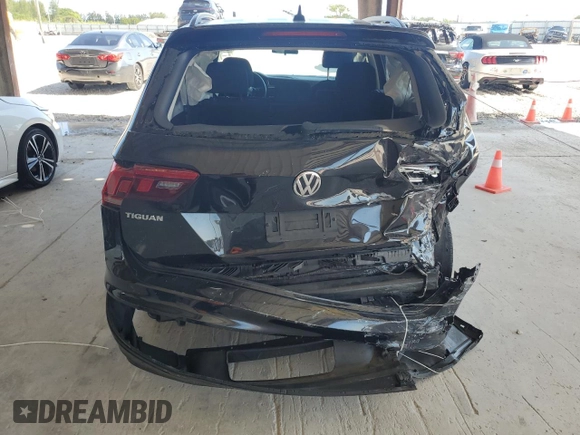 2020 Volkswagen Tiguan S with VIN 3VV1B7AX8LM157667, listed as a Copart auction lot 56722935 with Not provided miles and Non repairable. Bid and sale history available at DreamBid. Image 6.