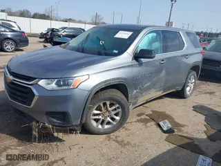 2021 Chevrolet Traverse LS with VIN 1GNERFKW0MJ158961, listed as a IAAI auction lot 41572644 with 66,675 mi miles. Bid and sale history available at carsss.com. Image 17.