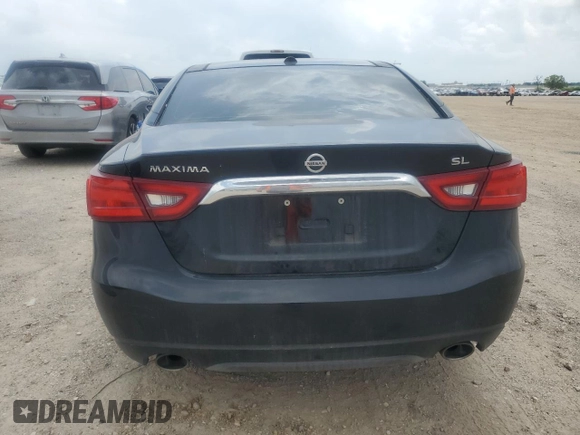 2016 Nissan Maxima SL with VIN 1N4AA6AP7GC384776, listed as a Copart auction lot 54777145 with 107,140 mi miles and Salvage title. Bid and sale history available at DreamBid. Image 6.