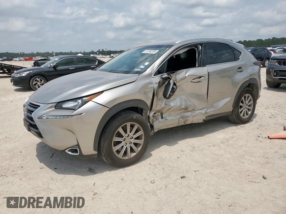 2017 Lexus NX 200t z VIN JTJYARBZ6H2055713, wystawiony jako Copart lot #57290205 z przebiegiem 127 238 mil mil oraz Szkoda całkowita • Salvage title. Historia ofert i sprzedaży dostępna na DreamBid. Obrazek 1.