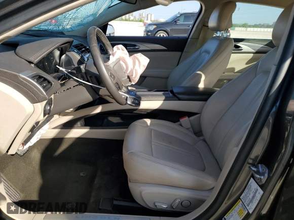 2019 Lincoln MKZ Standard with VIN 3LN6L5A91KR624237, listed as a Copart auction lot 52547115 with 52,105 mi miles and Salvage Title. Bid and sale history available at carsss.com. Image 7.