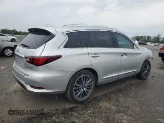 2019 Infiniti QX60 Luxe with VIN 5N1DL0MN3KC550028, listed as a Copart auction lot 58344085 with 84,052 mi miles and Salvage title. Bid and sale history available at DreamBid. Image 3.
