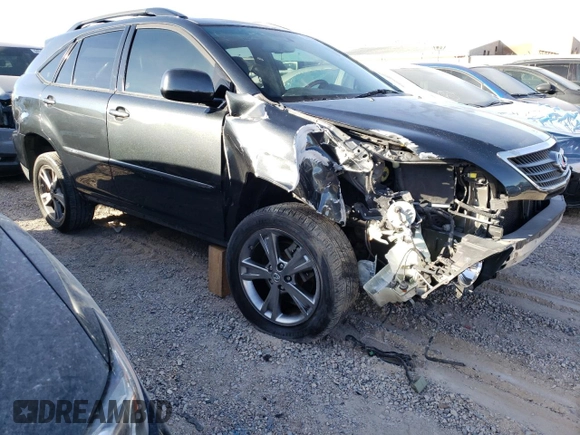 2007 Lexus RX 400h z VIN JTJGW31U172005381, wystawiony jako Copart lot #85118324 z przebiegiem 145 757 mil mil oraz Szkody całkowita. Historia ofert i sprzedaży dostępna na DreamBid. Obrazek 4.
