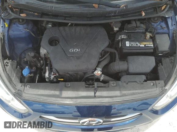 2015 Hyundai Accent GLS with VIN KMHCT4AE1FU842834, listed as a Copart auction lot 55531675 with 0 mi miles and Clean Title. Bid and sale history available at carsss.com. Image 11.