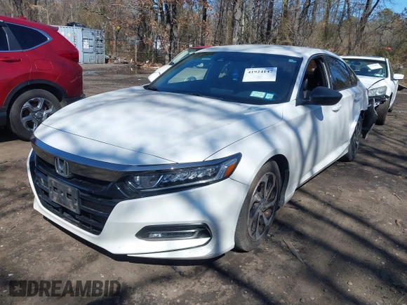 2018 Honda Accord Sedan Sport 1.5T with VIN 1HGCV1F3XJA208003, listed as a IAAI auction lot 41924147 with 161,254 mi miles. Bid and sale history available at carsss.com. Image 18.